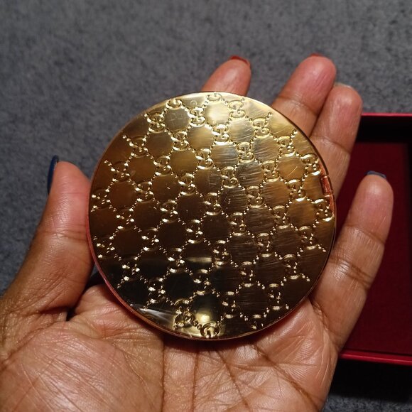 NWOT Gucci Parfums Gold Mirror - Picture 3 of 6